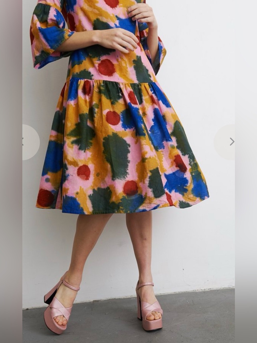 Osei-Duro Mutare dress in the Elaine print in size XL - Picture 12 of 12